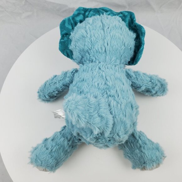 Blue Plush Triceratops Stuffed Animal 11.5” - Picture 4 of 5
